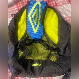 Umbro kids soccer backpack